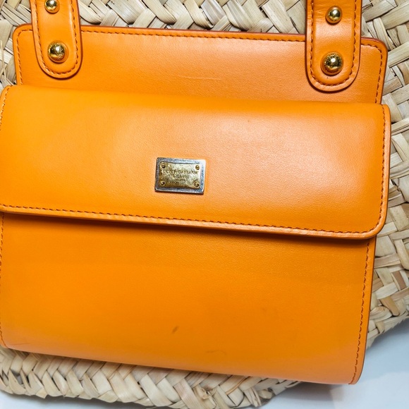 Dolce & Gabbana Kendra Straw Tote - Picture 5 of 9